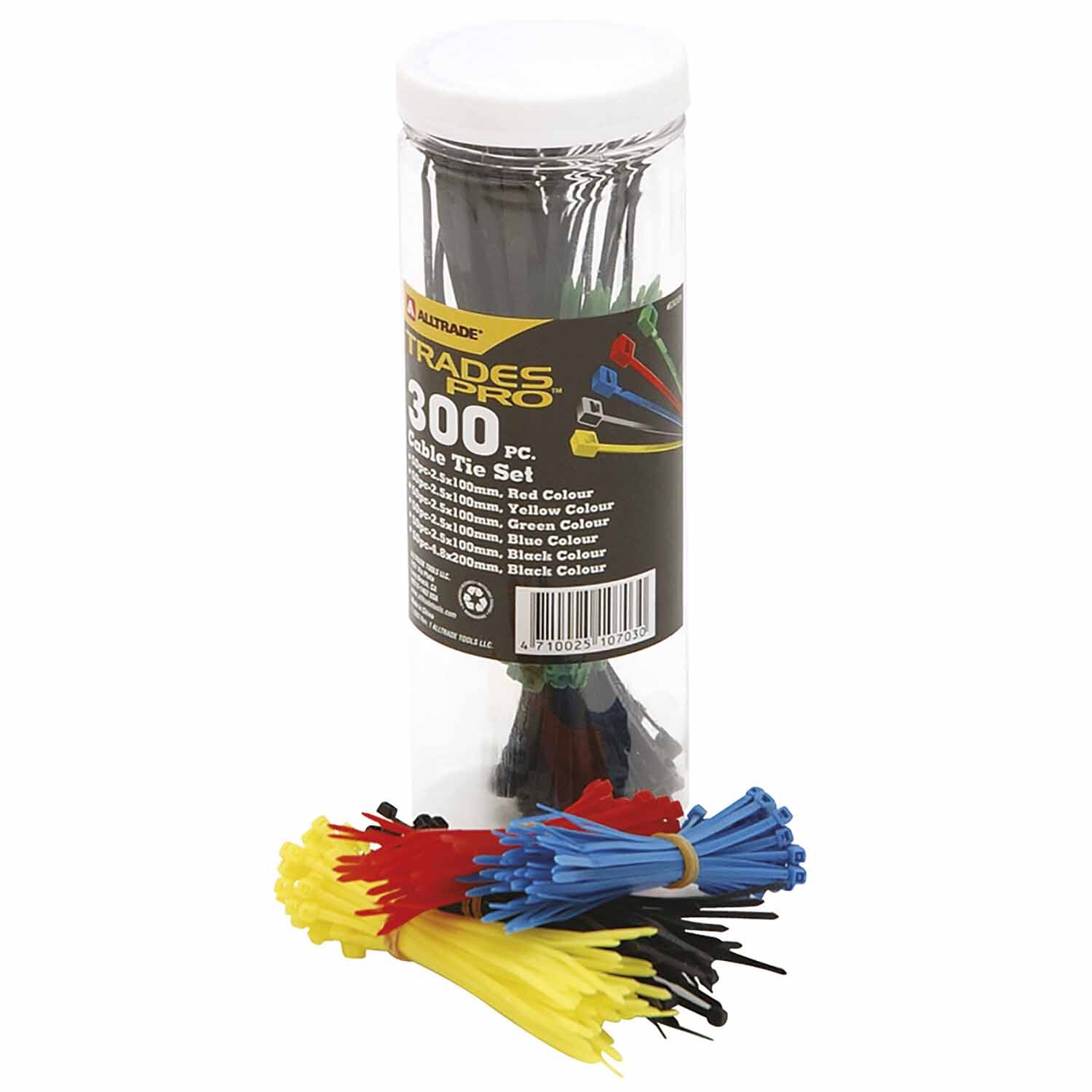 Cable Ties Pack of 300 Mitre10
