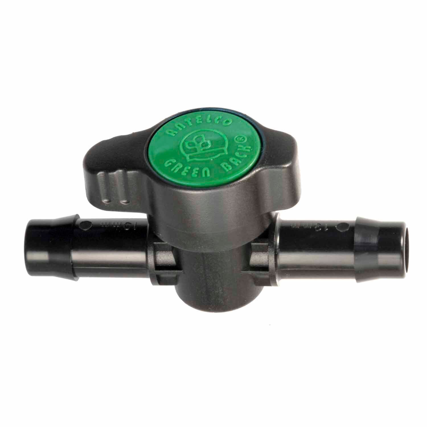 Antelco | Barb Valve 13mm Black | Mitre10