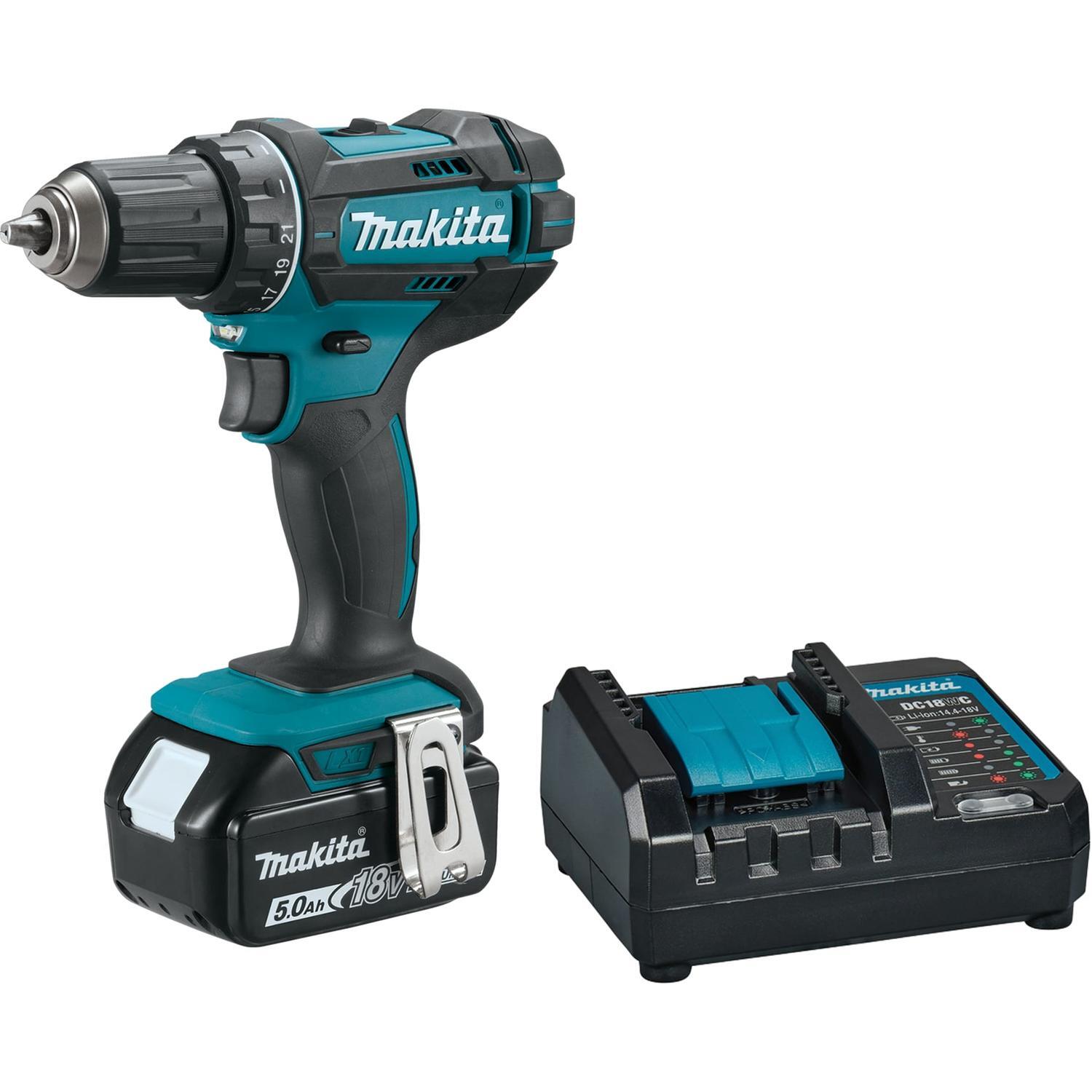 Makita LXT Drill Driver 5.0ah Kit Mitre10