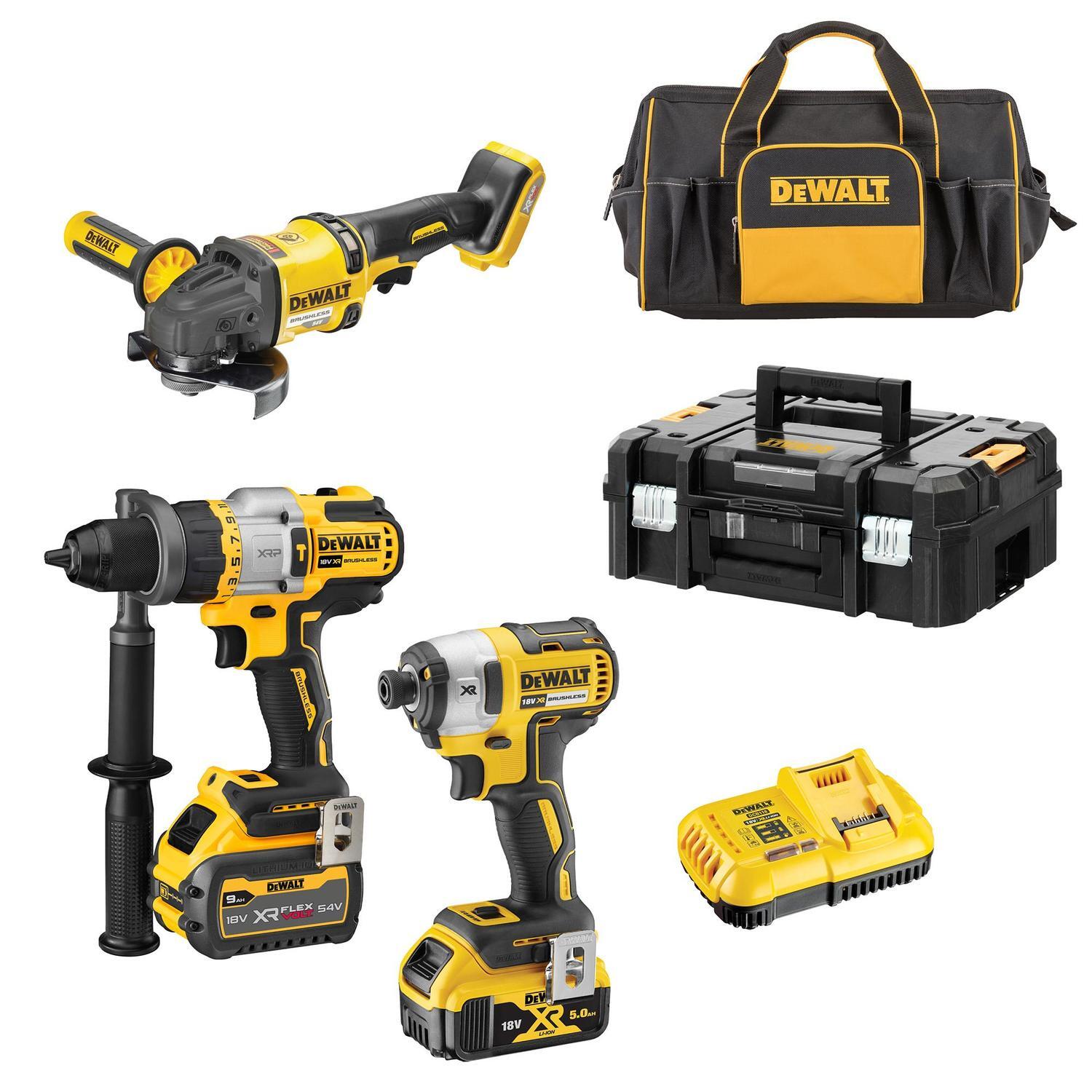 Dewalt xr 2024 brushless set