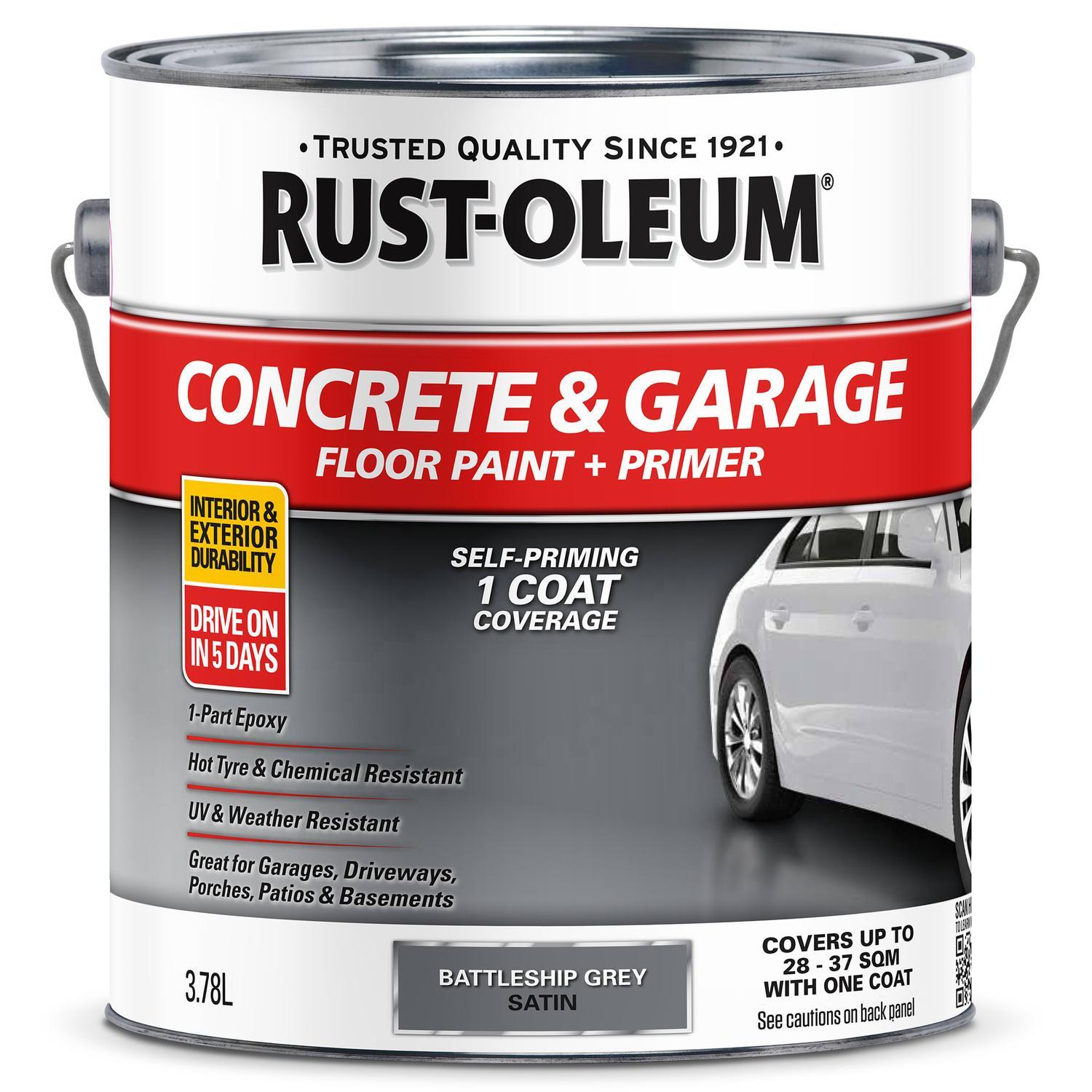 RustOleum Concrete&Garage Concrete And Garage Floor Paint 3.78 Litre