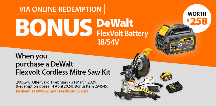 Dewalt xr flexvolt battery hot sale