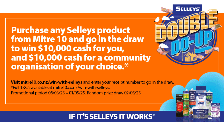Selleys Double Do up 2025 Exclusive to Mitre 10