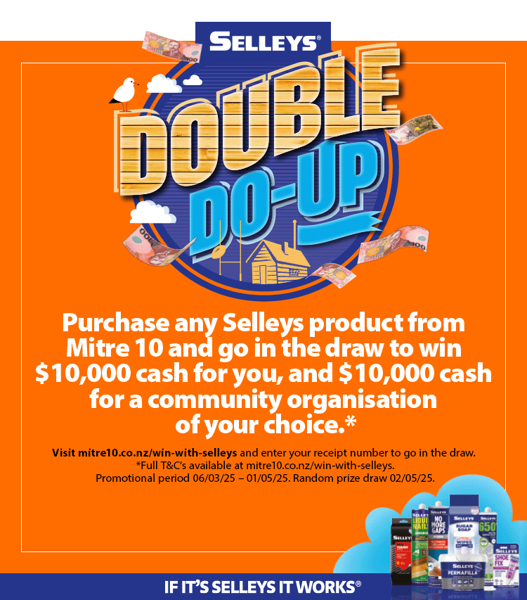 Selleys Double Do up 2025 Exclusive to Mitre 10
